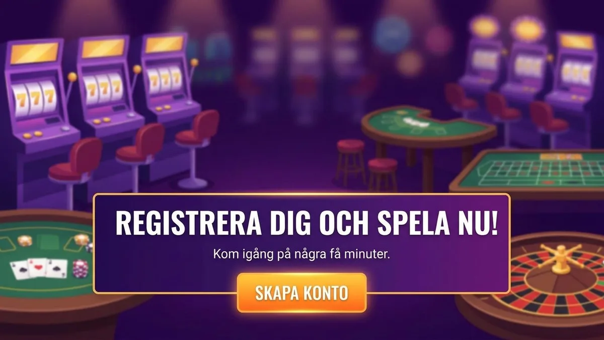 Registrera dig med bonus